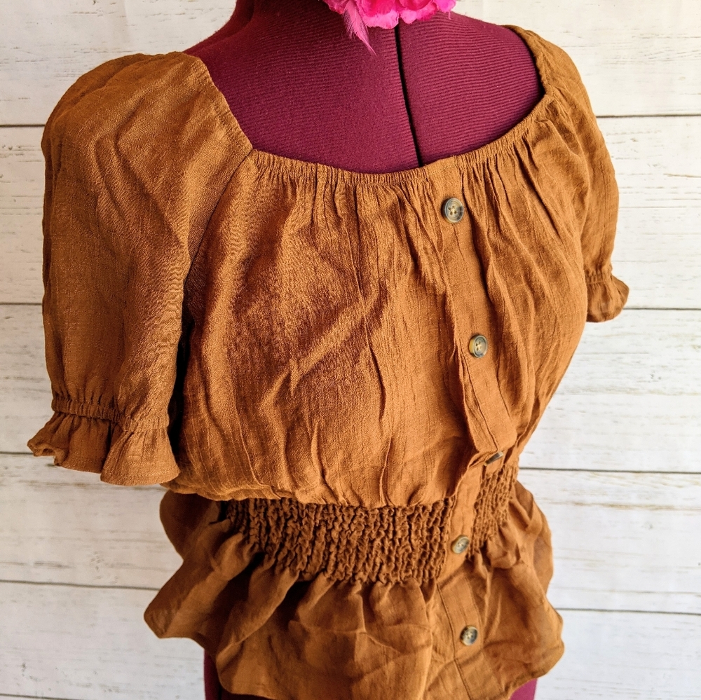 Ruffled Top - Picture 2 of 2